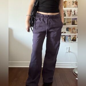Garage Dark Purple Sweatpants